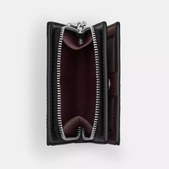 🎁 Coach Snap Wallet With Bow Print - Picture 3 of 9